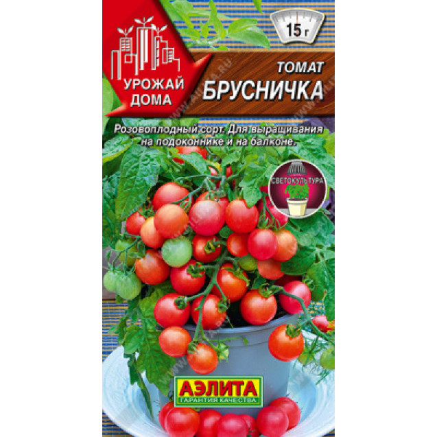 Семена Томат Брусничка 10шт Аэлита