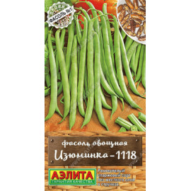 Семена Фасоль Изюминка-1118 5г овощная кустовая спаржевая Аэлита