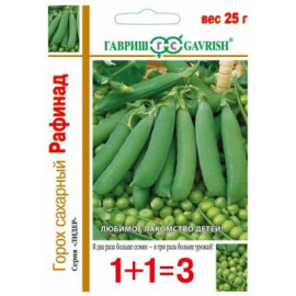 Семена Горох Рафинад сахарный серия 1+1 25г Гариш