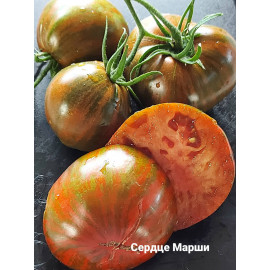 Семена Томат Сердце Марши (Высокорослый, полосатый)