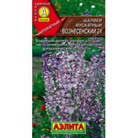 Семена Шалфей Вознесенский мускатный 0,2г Аэлита