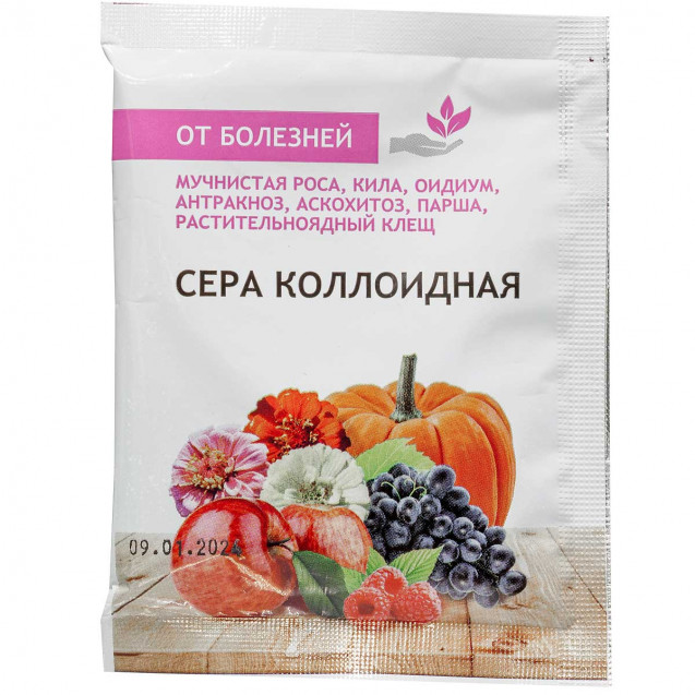 Сера коллоидная 30г (от болезней и клещей) БР